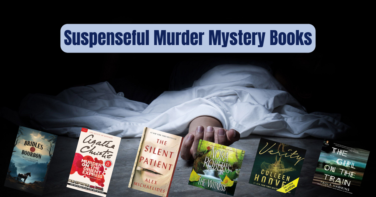 suspense murder mystery books